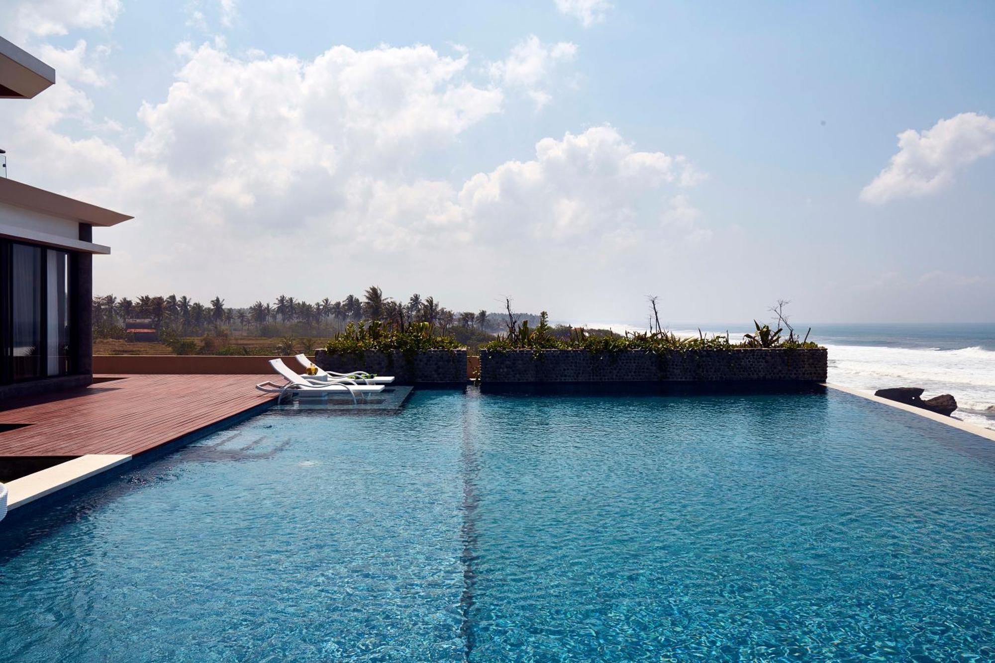 Abian Kapas Beach House Selemadeg Buitenkant foto