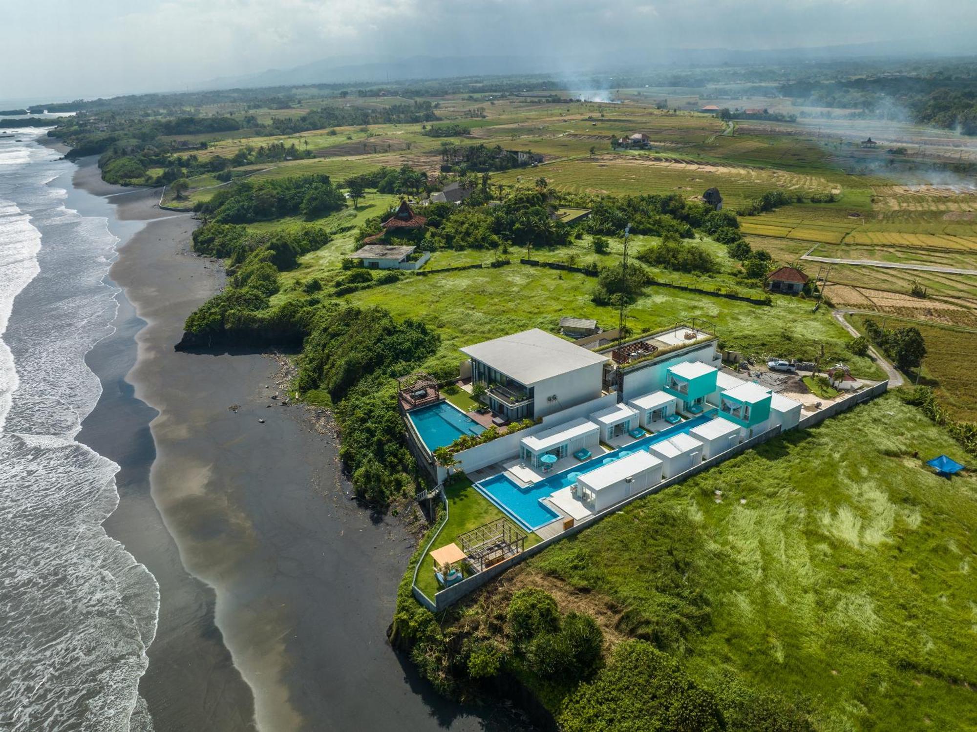 Abian Kapas Beach House Selemadeg Buitenkant foto