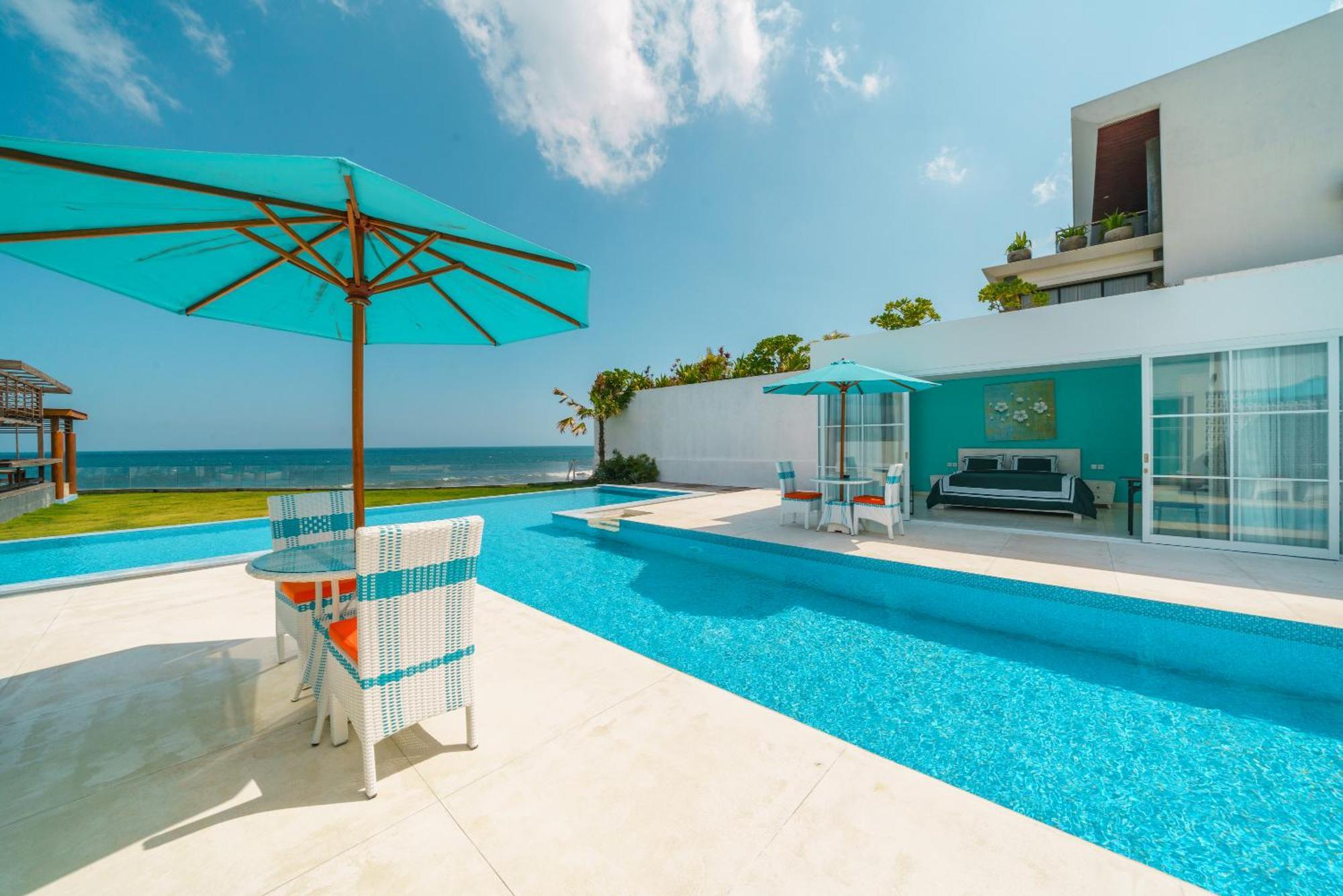 Abian Kapas Beach House Selemadeg Buitenkant foto