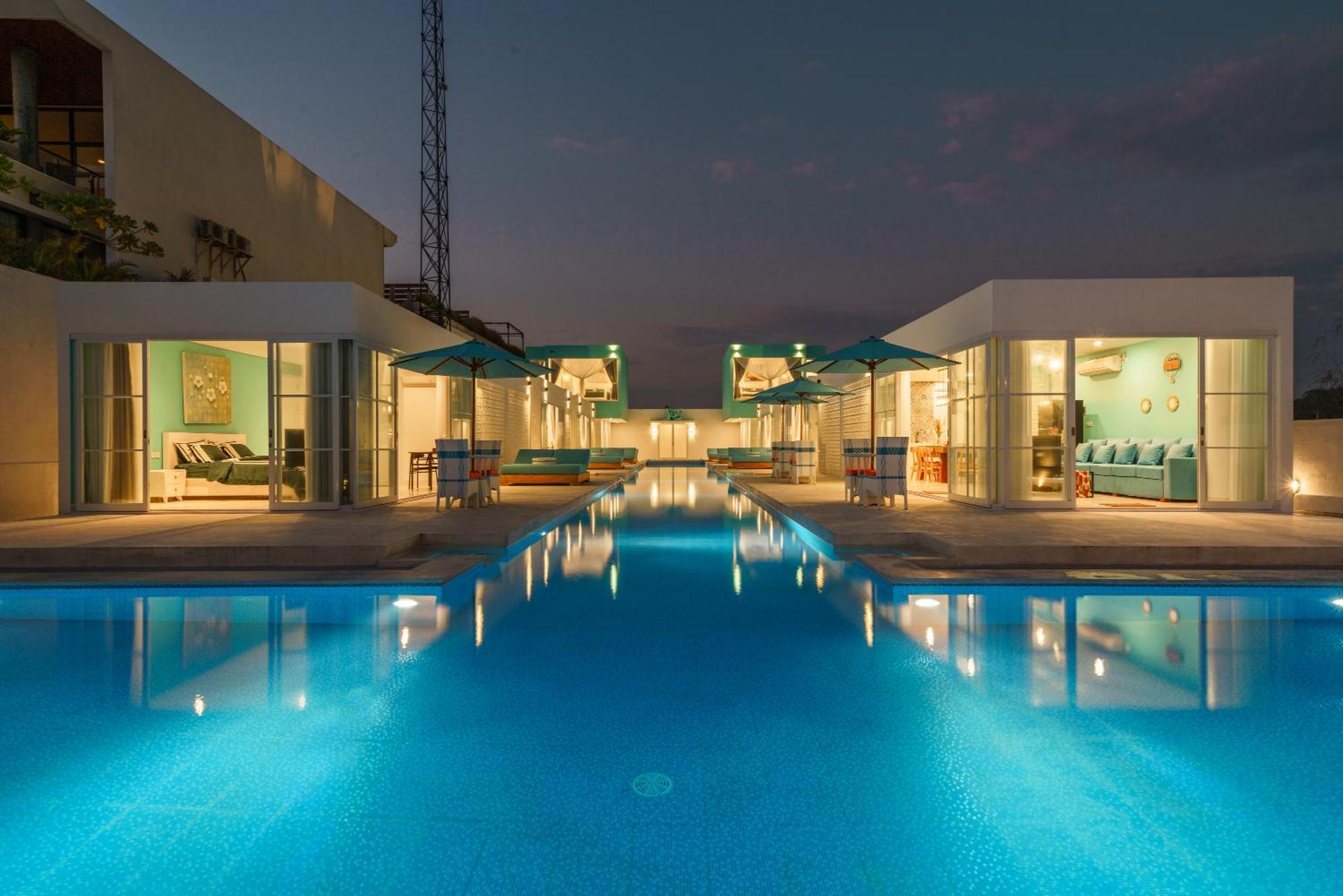 Abian Kapas Beach House Selemadeg Buitenkant foto
